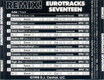 Various : Remix! Eurotracks Seventeen (CDr, Promo)