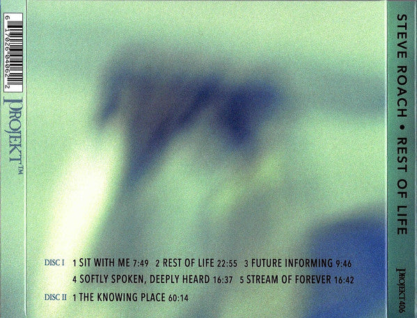 Steve Roach : Rest Of Life (2xCD, Album)
