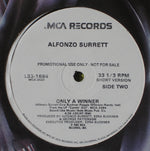 Alfonzo Surrett* : Only A Winner (12", Promo)