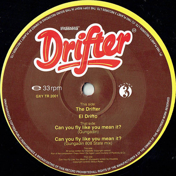 Intastella : Drifter (12", EP)