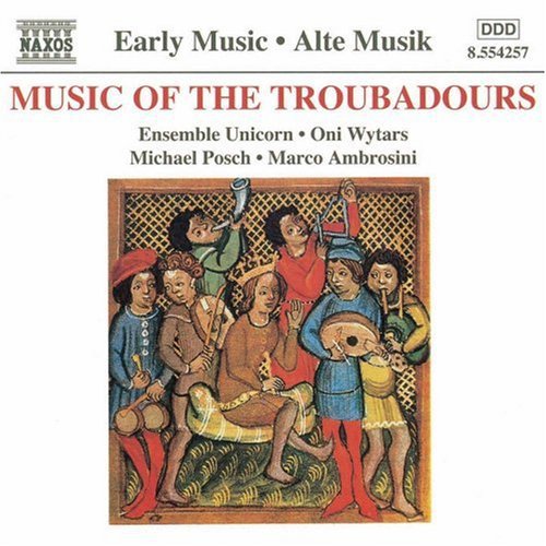 the album cover for Maria Lafitte - Music of the Troubadours