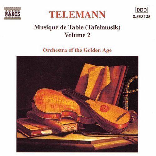 the album cover for Orchestra Of The Golden Age - Musique de Table 2