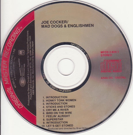 Joe Cocker : Mad Dogs & Englishmen (2xCD, Album, RE)