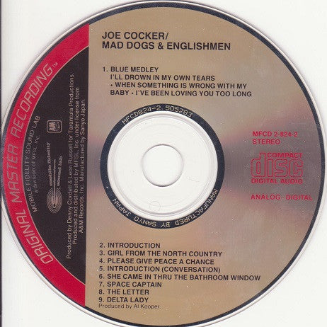 Joe Cocker : Mad Dogs & Englishmen (2xCD, Album, RE)