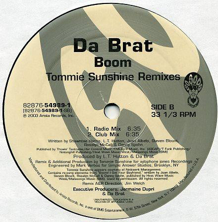 Da Brat : Boom (Remixes) (12")