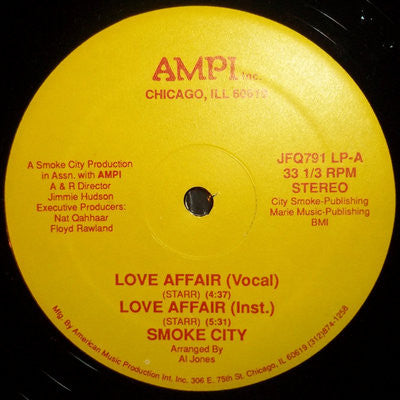 Smoke City (2) : Love Affair (12")