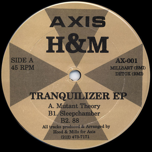 H&M : Tranquilizer EP (12", EP)