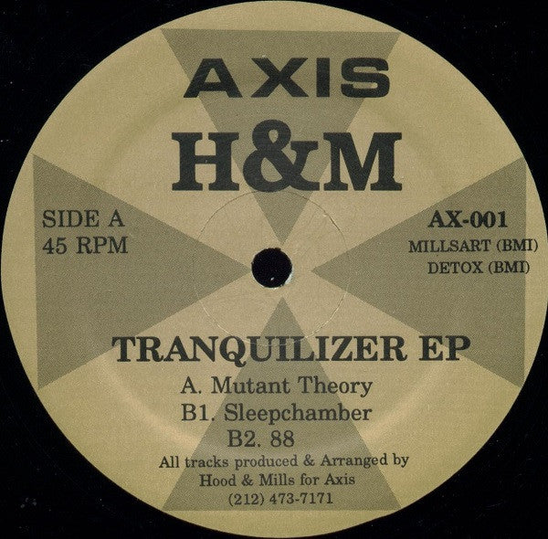 H&M : Tranquilizer EP (12", EP)