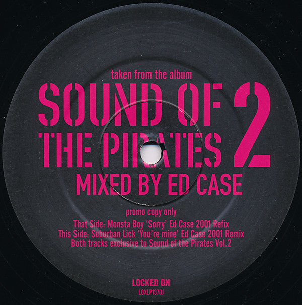 Monsta Boy / Suburban Lick : Sorry / You're Mine (Ed Case 2001 Mixes) (12", Promo)