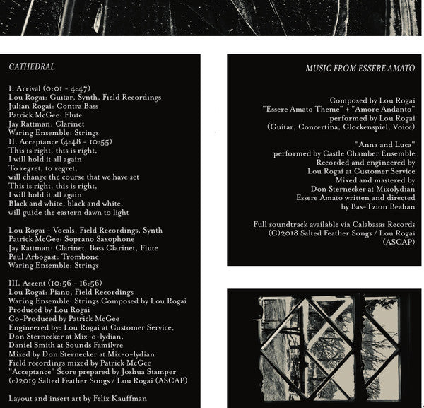 Lou Rogai : Cathedral (LP)