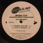 Magic City (3) Featuring Joseph Christopher : It's Not Easy (12", Promo)