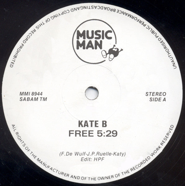 Kate B : Free (12")