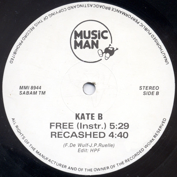 Kate B : Free (12")