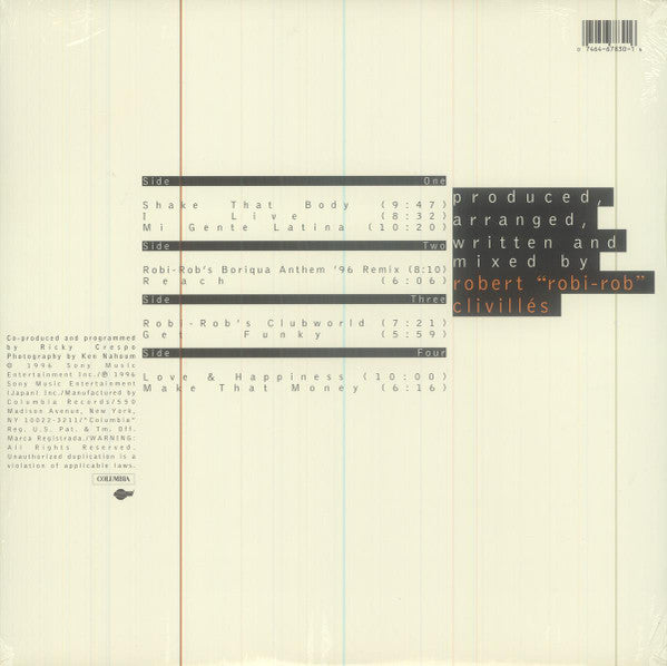 Robi Rob's Clubworld : Robi Rob's Clubworld (2xLP, Album)