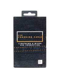 Denim USB-C Charging Cable