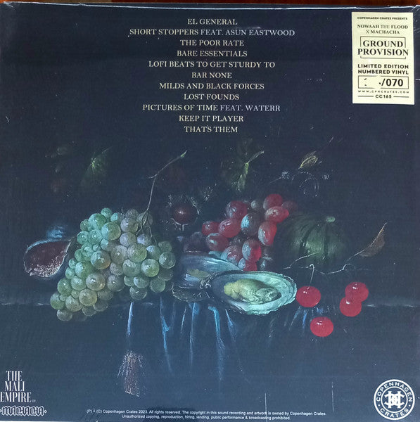 Nowaah The Flood x Machacha : Ground Provision (LP, Album, Ltd, Num, Hal)
