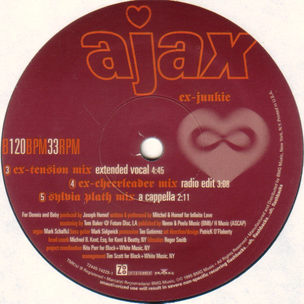 Ajax (2) : Ex-Junkie (12", Single)
