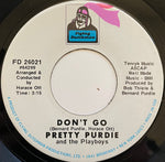 Pretty Purdie And The Playboys : Song For Aretha / Don't Go (7", Single)