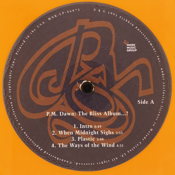 P.M. Dawn : The Bliss Album...? (Vibrations Of Love And Anger And The Ponderance Of Life And Existence) (2xLP, Album, RSD, Ltd, Ora)
