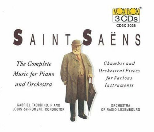 C. Saint-Saens - Complete Music For Piano & Orchestra (CD)