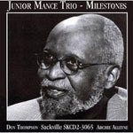 the album cover for Junior Mance - Milestones