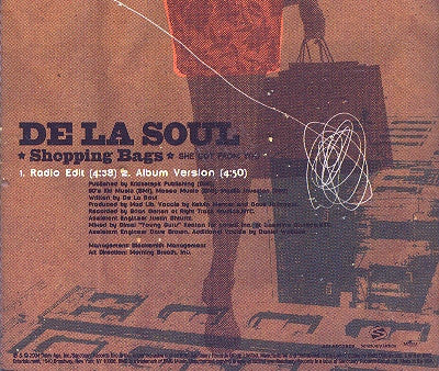 De La Soul : Shopping Bags (She Got From You) (CD, Single, Promo)