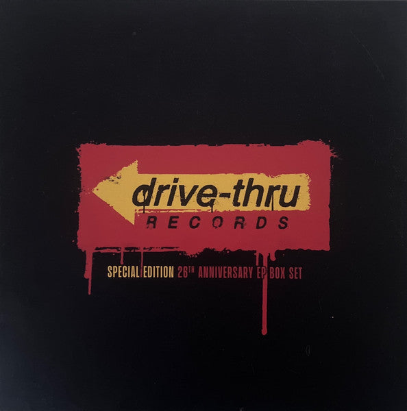 Various : Drive-Thru Records (Special Edition 26th Anniversary EP Box Set) (Box, Comp, Ltd, S/Edition + LP, S/Sided, EP, Etch,)