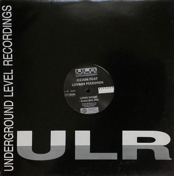 Ozain Feat Luvain Maximen : Lovin Word (12", Promo)