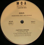 Aqua : Cartoon Heroes (12", Promo)