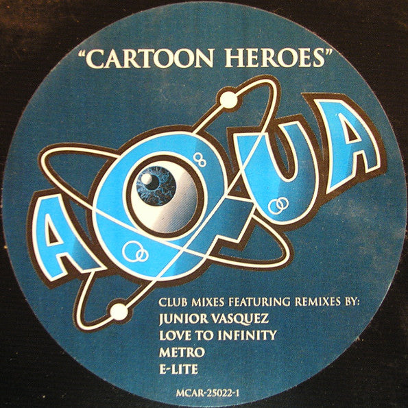 Aqua : Cartoon Heroes (12", Promo)