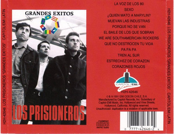 Los Prisioneros : Grandes Exitos (CD, Comp)