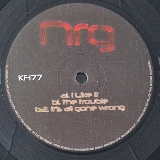 NRG* : I Like It EP (12", EP)