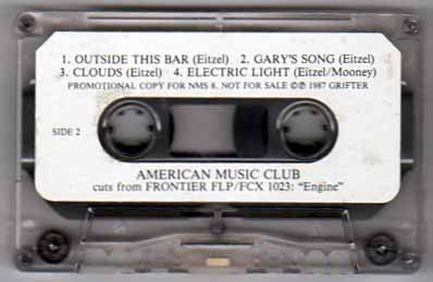 Flying Color / American Music Club : Frontier / Grifter Fall '87 (Cass, Promo, Smplr)