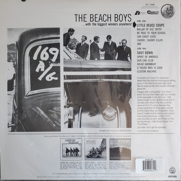 The Beach Boys : Little Deuce Coupe (LP, Album, RE, RM, 180)