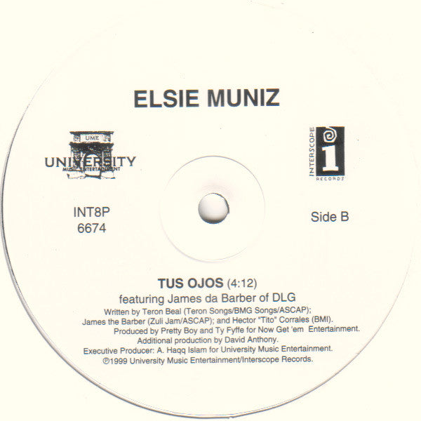 Elsie Muniz : Your Eyes / Tus Ojos (12")