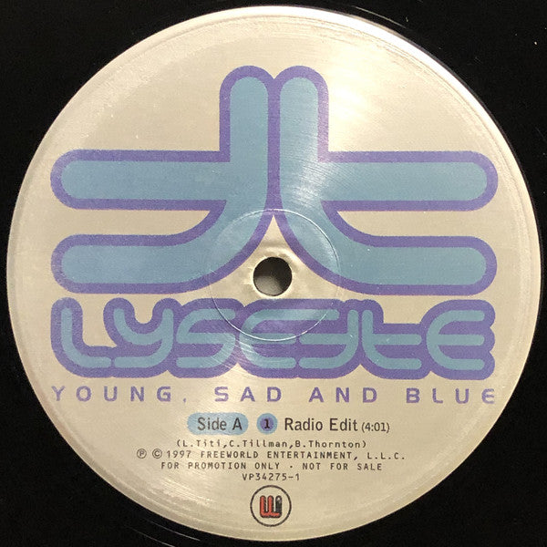 Lysette* : Young, Sad And Blue (12", Promo)
