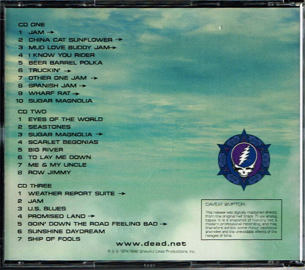 Grateful Dead* : Dick's Picks Volume Twelve: Providence Civic - June 26, 1974; Boston Garden - June 28, 1974 (3xCD, Album)