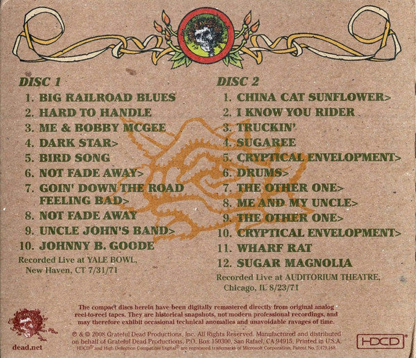 Grateful Dead* : Road Trips Vol. 1 No. 3: Summer '71 (3xHDCD, Album)