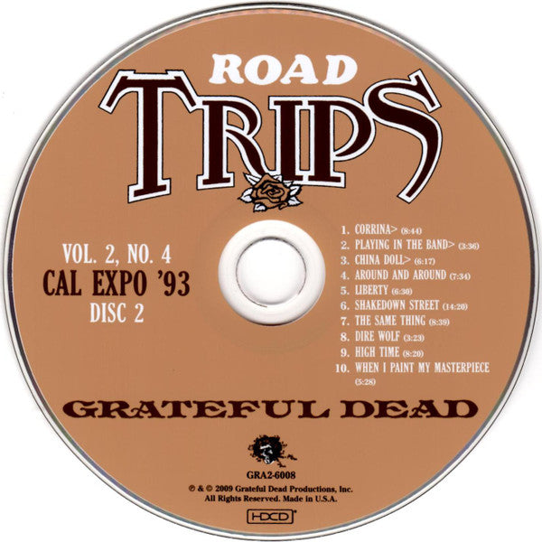 Grateful Dead* : Road Trips Vol. 2 No. 4: Cal Expo '93 (3xHDCD, Album)