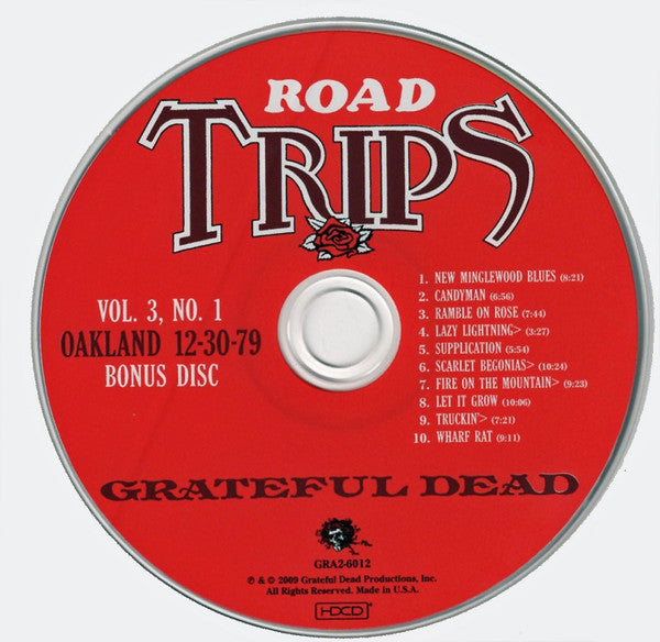 Grateful Dead* : Road Trips Vol. 3 No. 1: Oakland 12-28-1979 (3xHDCD, Album)