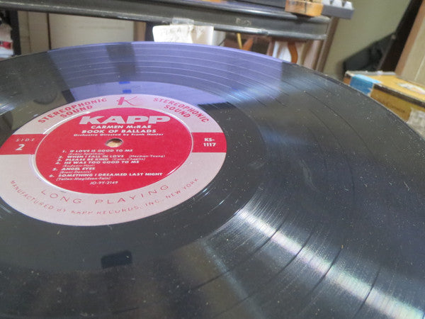 Carmen McRae : Book Of Ballads (LP, Album)