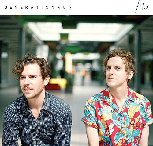 the album cover for Generationals - Alix