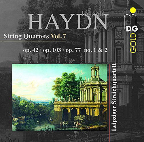 the album cover for Haydn / Leipzig String Quartet - String Quartets 7 Quartet Op