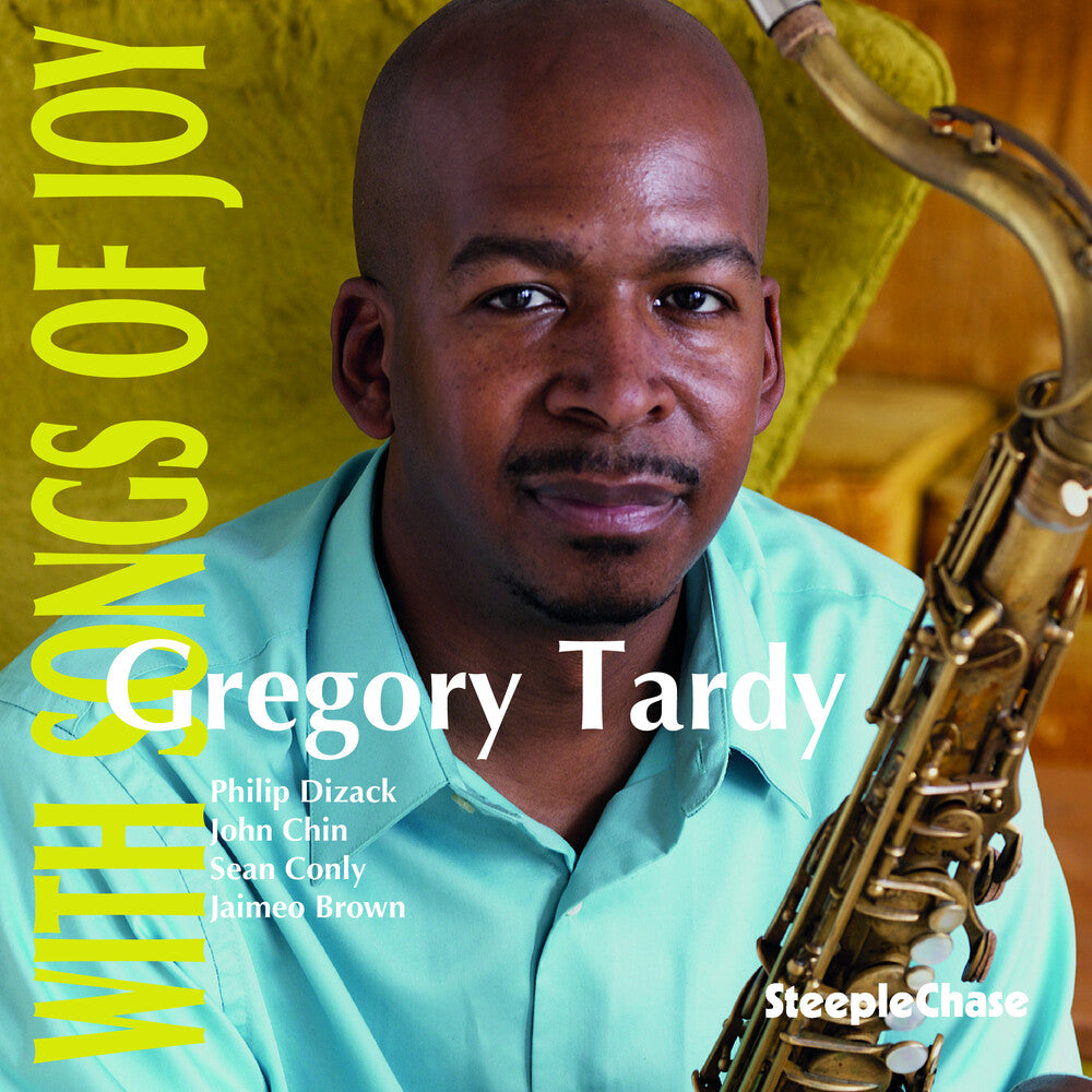 the album cover for Gregory Tardy - With Songs of Joy