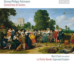 the album cover for Telemann / Coen / La Petite Bande - Concertos & Suites for Recorder