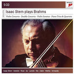 the album cover for Isaac Stern - Isaac Stern Plays Brahms [Box Set]