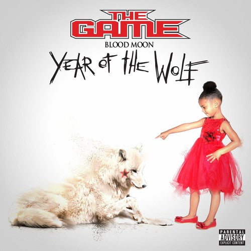 the album cover for The Game - Blood Moon: The Year of the Wolf