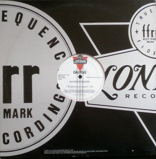 Grotus : Hand To Mouth (12", Promo)