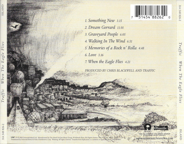 Traffic : When The Eagle Flies (CD, Album, RE, RM)