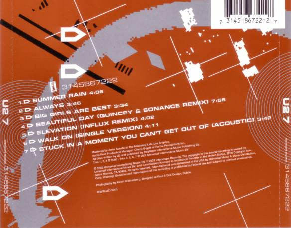 U2 : 7 (CD, EP, Ltd)